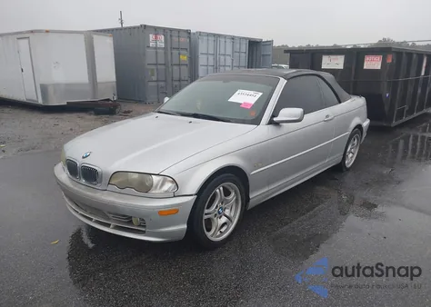 2003 BMW 330Ci z USA, uszkodzony, nr VIN WBABS53413JU97263